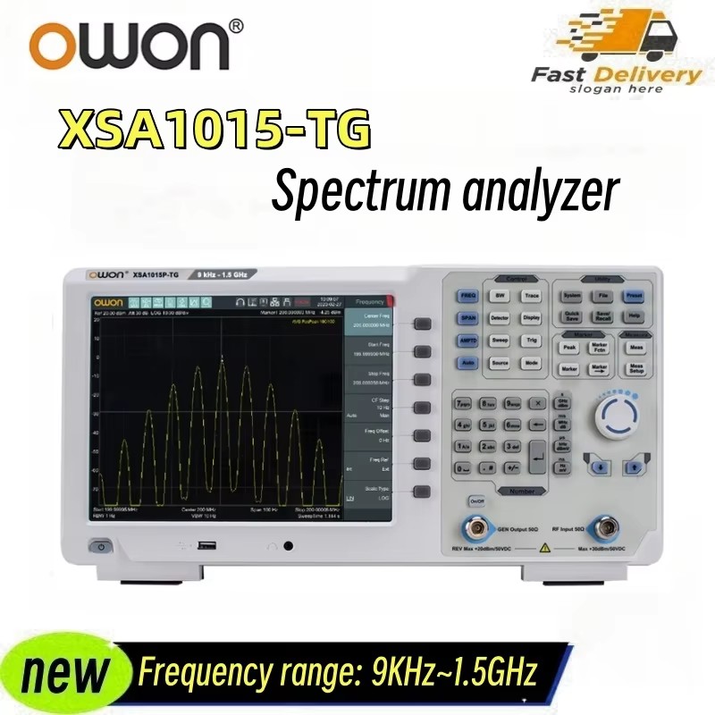 Spectrum Analyzer Tracking Generator 1.5Ghz - OWON XSA1015P - TG 9 كيلو