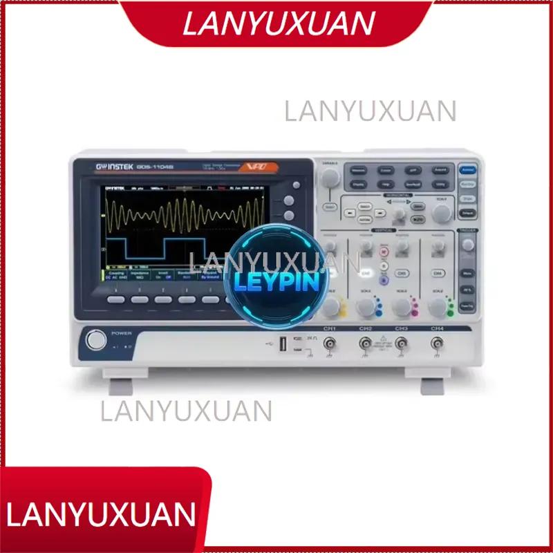 Digital Storage Oscilloscope 4 Channel 100Mhz - جهاز راسم الذبذبات الرقمي GWinstek GDS-1104B