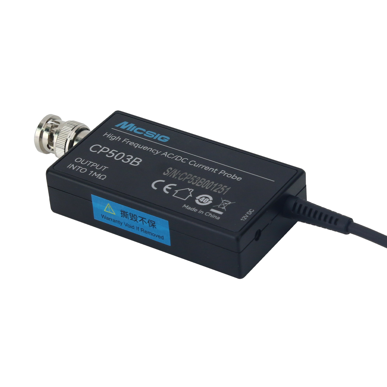 Current Probe Ac Dc 50Mhz Oscilloscope - مسبار تيار عالي التردد Micsig CP503B