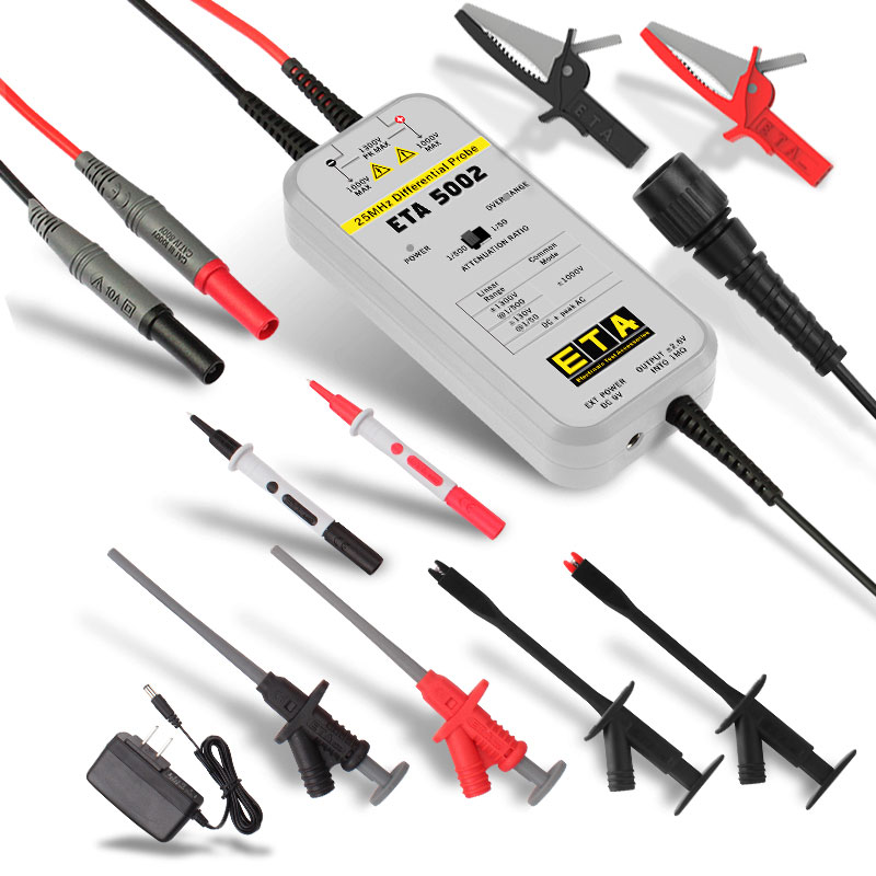 High Voltage Differential Probe 100Mhz 1300V - مسبار فرق الجهد العالي ميي إي