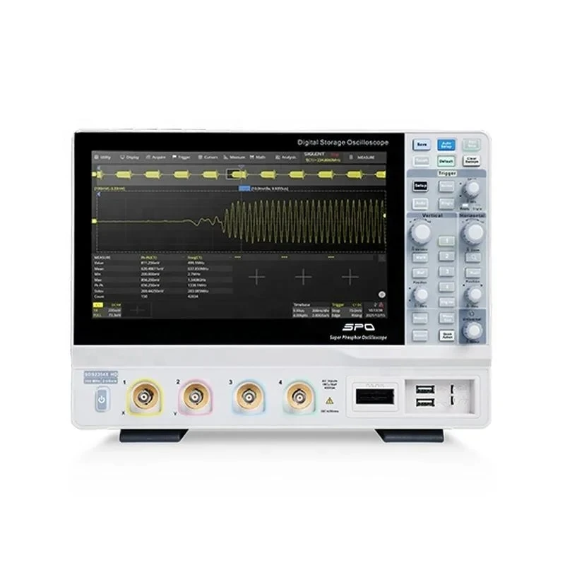 Digital Storage Oscilloscope 4 Channel 100Mhz - SDS2104X/SDS2204X/2354X HD 4 قنوات، 100 ميجا