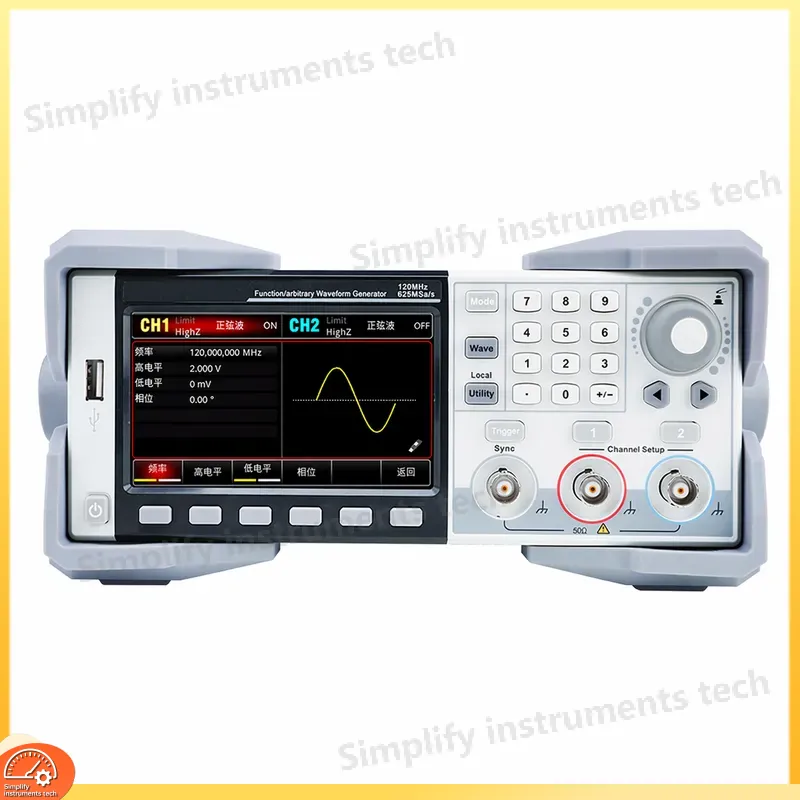 Dual Channel Arbitrary Waveform Function Generator 60Mhz - مولد موجات عشوائية عالي الدقة، مولد