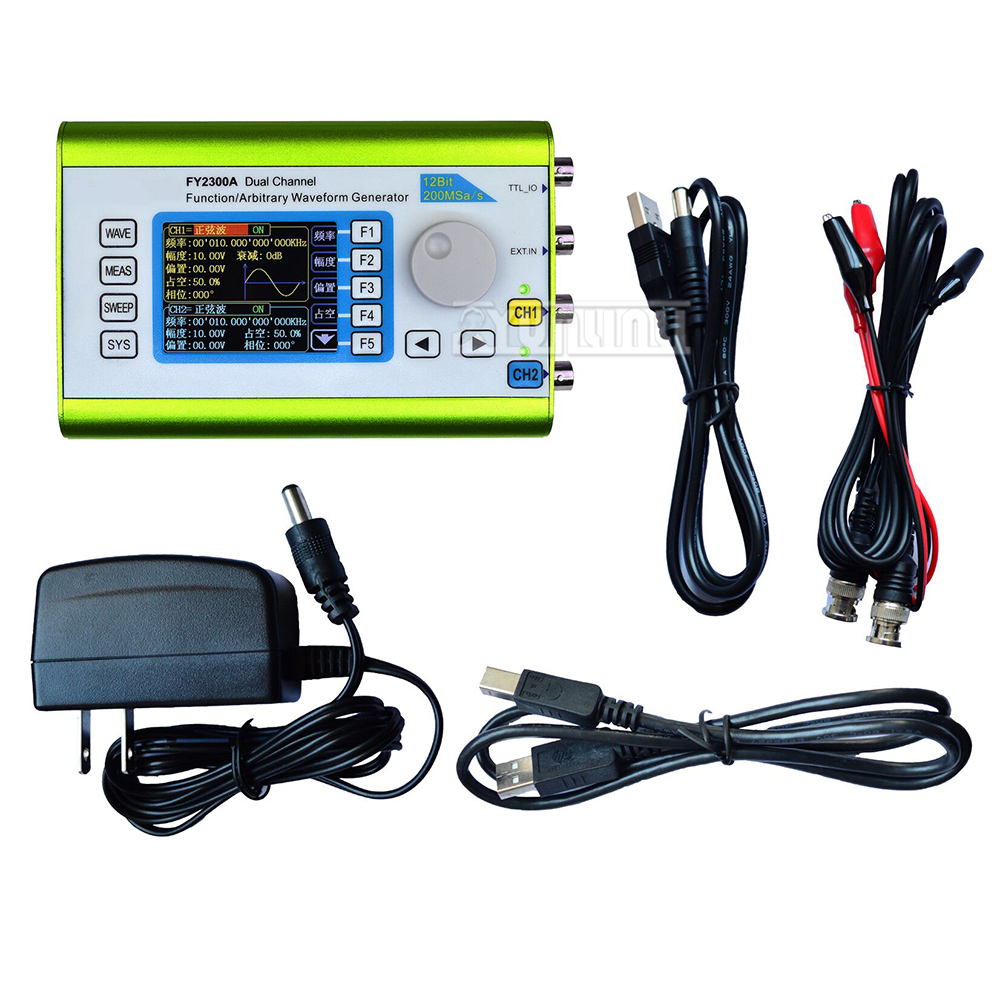 Dual Channel Arbitrary Waveform Function Generator 60Mhz - FY6300 FY2300 ثنائي القناة DDS وظيفة