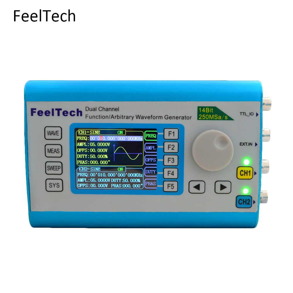 Dual Channel Arbitrary Waveform Function Generator 60Mhz - FY6300 وظيفة مولد إشارة الموجي التعسفي