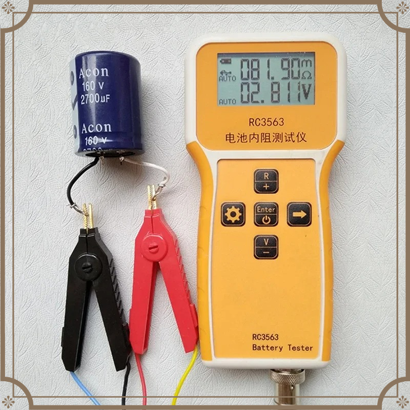 Battery Internal Resistance Tester Four Wire - جهاز اختبار المقاومة الداخلية للبطاريات RC3563،
