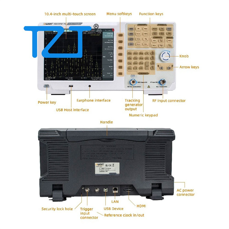 TZT OWON XSA1015P-TG/XSA1032P- - مراجعة Spectrum Analyzer Tracking Generator 1.5Ghz وسعره