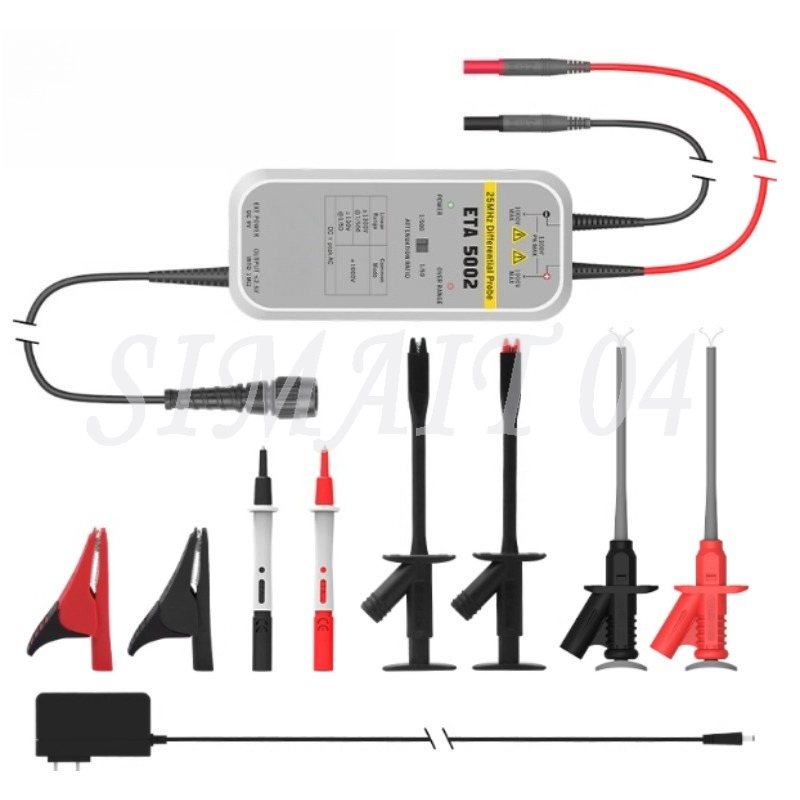 مسبار تفاضلي عالي الجهد للراسم - مراجعة High Voltage Differential Probe 100Mhz 1300V وسعره