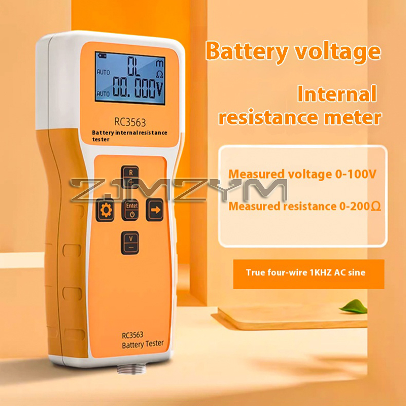 RC3563 بطارية الجهد اختبار الم - مراجعة Battery Internal Resistance Tester Four Wire وسعره