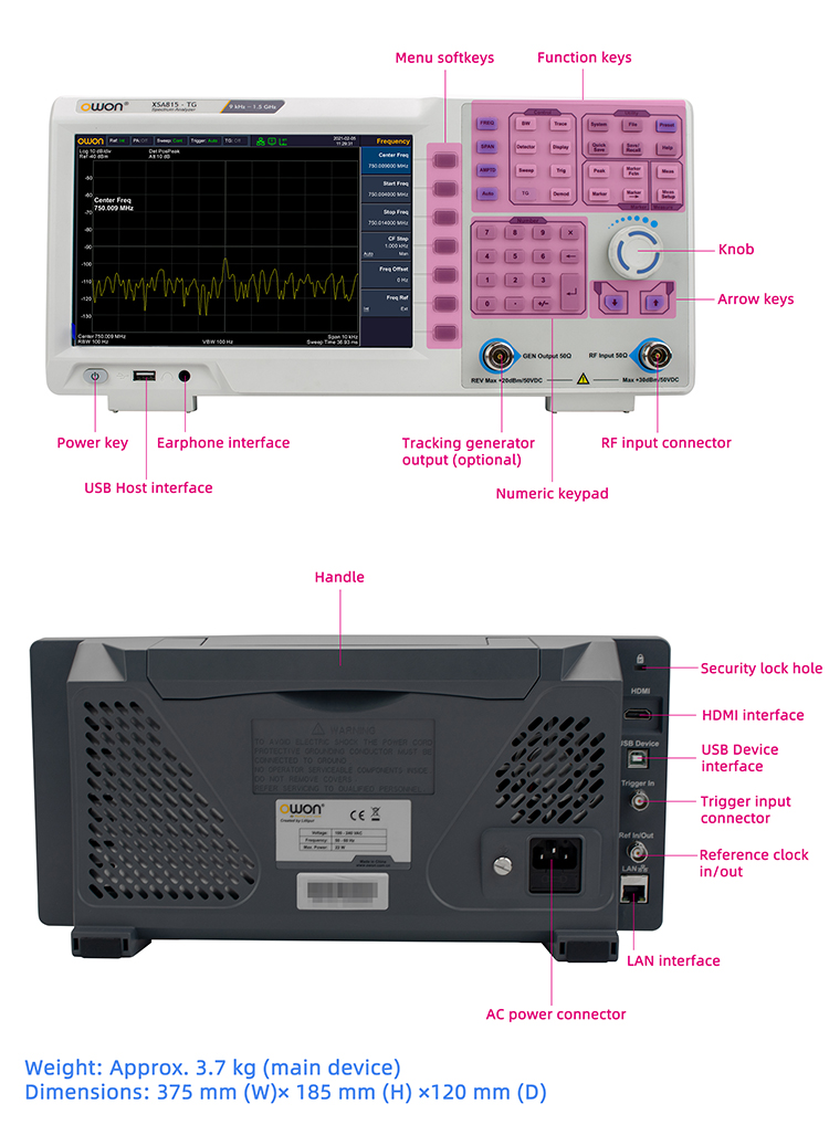 9 كيلو هرتز - محلل الطيف 1.5 ج - مراجعة Spectrum Analyzer Tracking Generator 1.5Ghz وسعره