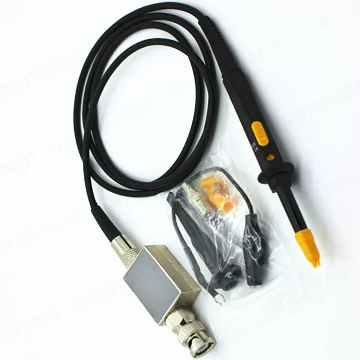 مسبار سلبي عالي النطاق الترددي - مراجعة High Bandwidth Passive Oscilloscope Probe 500Mhz وسعره
