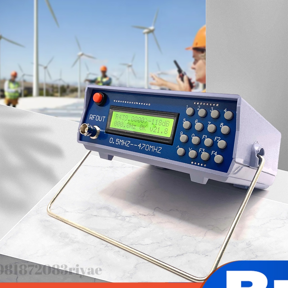 مولد إشارة تردد راديوي 0.5 ميج - مراجعة Rf Signal Generator 0.5Mhz To 470Mhz وسعره