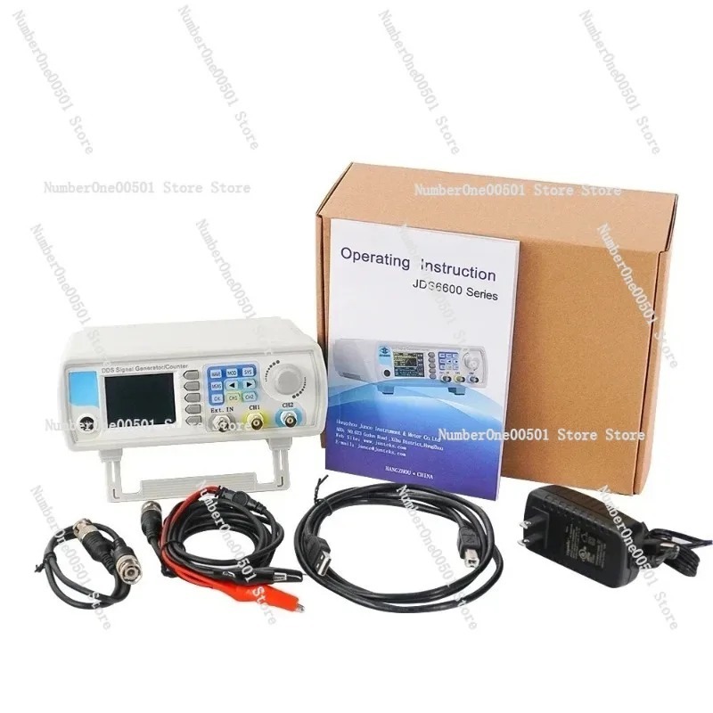 مولد إشارات وظيفية JDS6600 بتر - مراجعة Dual Channel Arbitrary Waveform Function Generator 60Mhz وسعره