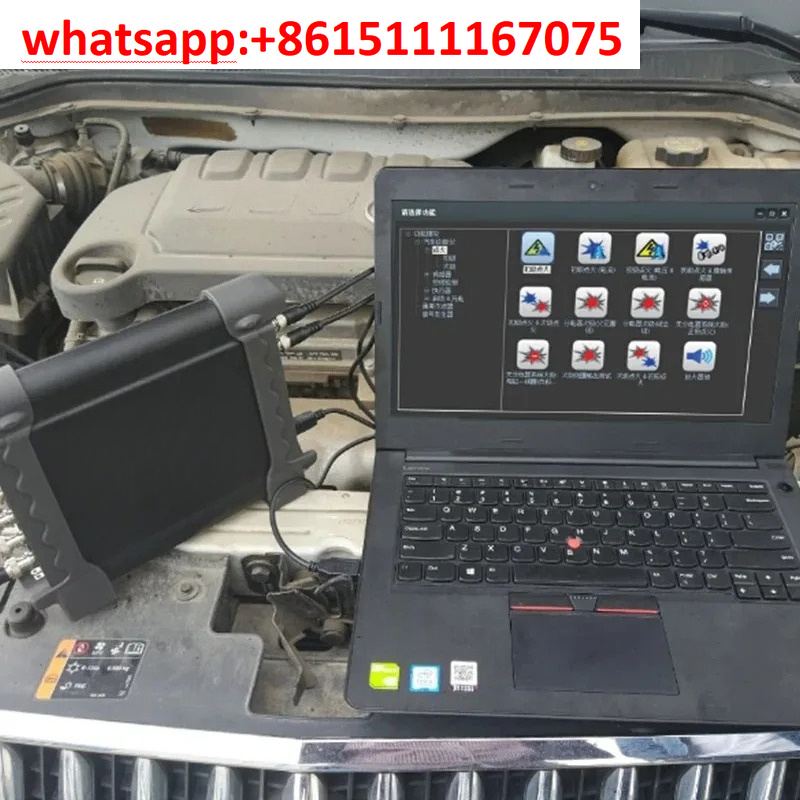 هانتك 1008C راسم ذبذبات تشخيصي - مراجعة Automotive Diagnostic Oscilloscope 8 Channel وسعره