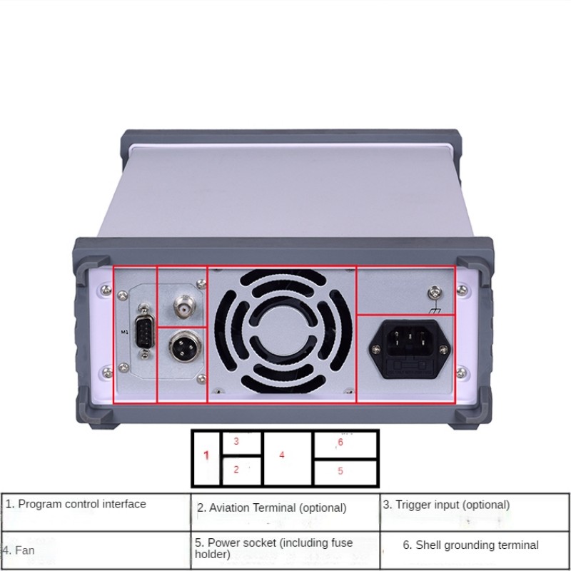 مصدر طاقة تيار مستمر خطي قابل  - مراجعة Programmable Linear Dc Power Supply 30V 10A وسعره