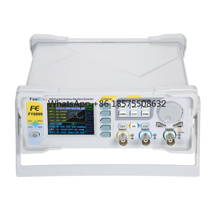 60 ميجا هرتز وظيفة إشارة مولد  - مراجعة Dual Channel Arbitrary Waveform Function Generator 60Mhz وسعره