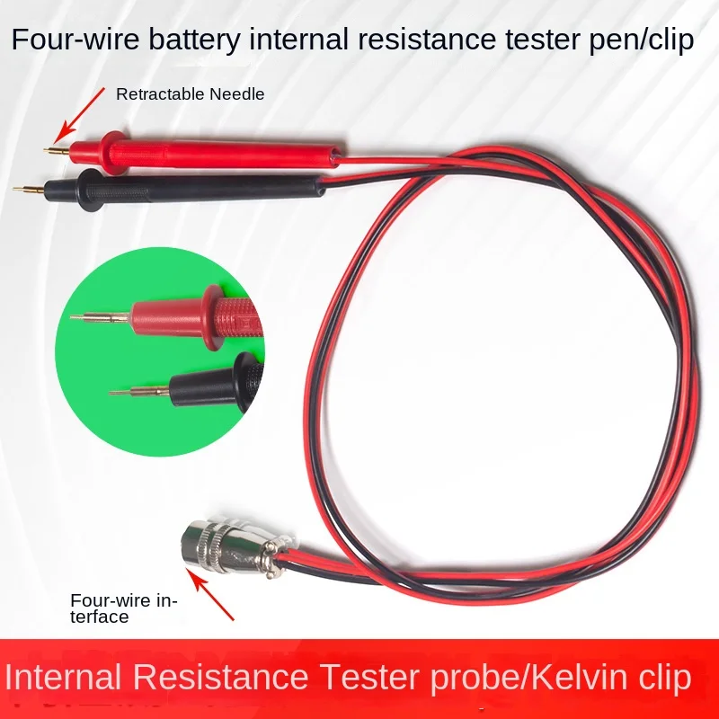 جهاز اختبار المقاومة الداخلية  - مراجعة Battery Internal Resistance Tester Four Wire وسعره