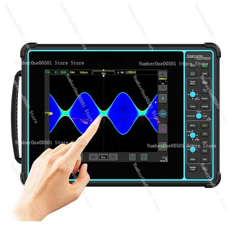 جهاز راسم ذبذبات محمول للسيارا - مراجعة Handheld Tablet Oscilloscope Touchscreen 100Mhz وسعره