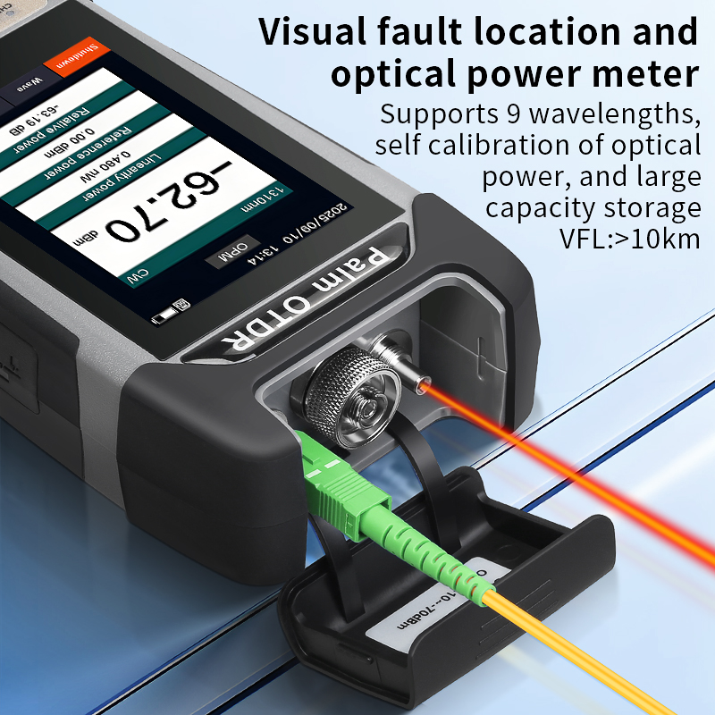 KP600 OTDR 90 كجم 1310/1550nm  - مراجعة Optical Time Domain Reflectometer Otdr 1310 1550Nm وسعره