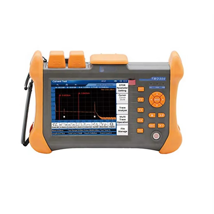 جهاز OTDR محمول باليد بمدى 120 - مراجعة Optical Time Domain Reflectometer Otdr 1310 1550Nm وسعره