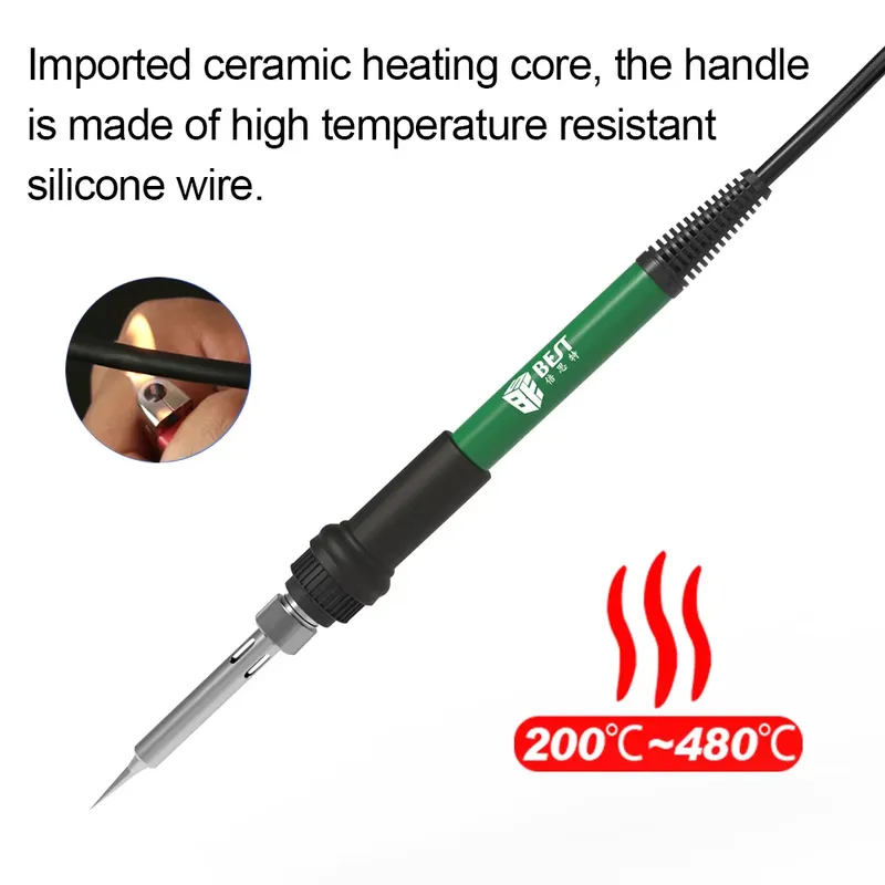 محطة لحام رقمية BST-898d+ جديد - مراجعة Smd Rework Station Hot Air Soldering 2 In 1 وسعره